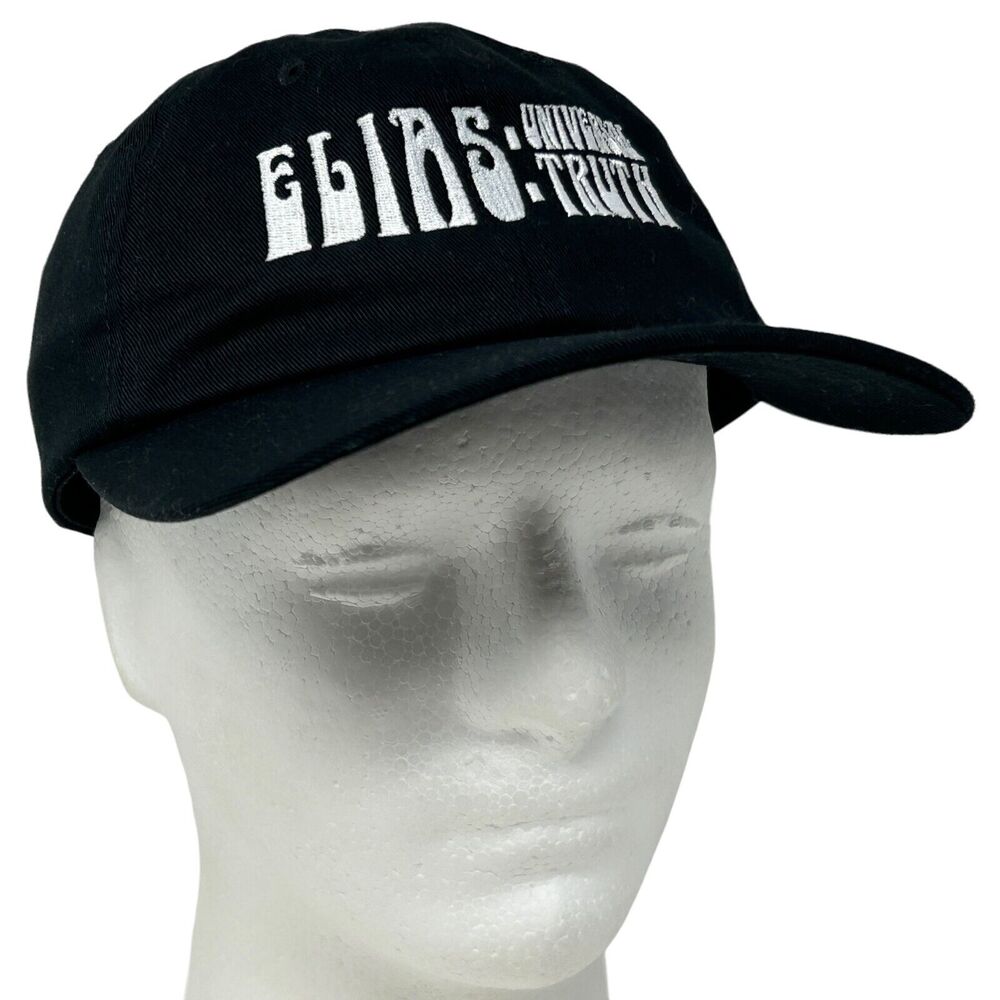 Elias Universal Truth Dad Hat Cap Black WWE Wrestling Wrestler Strapback 6 Panel